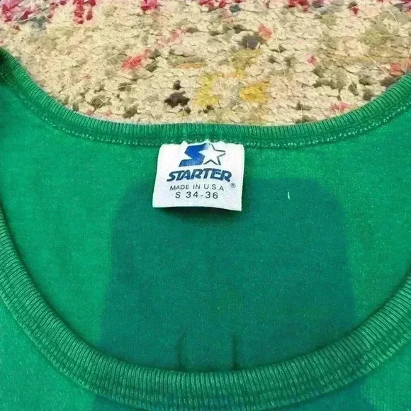 STARTER 1980s LARRY BIRD #33 TANK TOP RARE VINTAGE MADE IN USA‎ SIZE S 34-36 - Picture 5 of 6